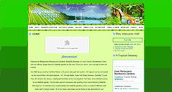 Desktop Screenshot of montezumagardens.com