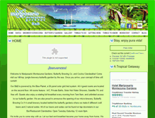 Tablet Screenshot of montezumagardens.com